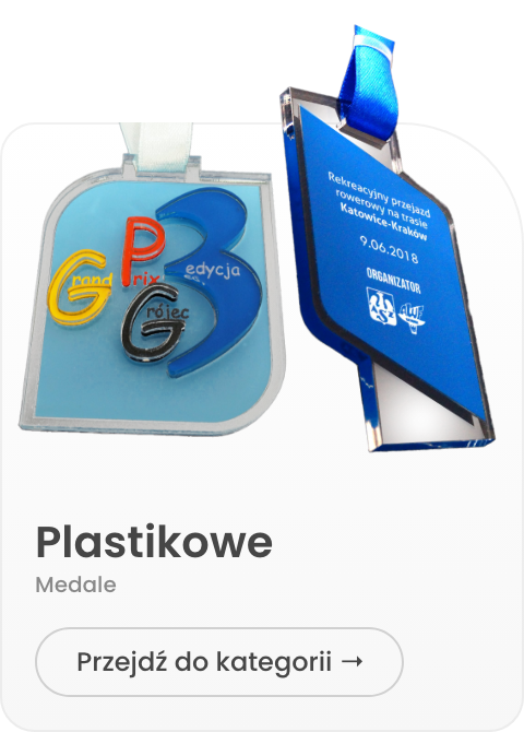 Medale plastikowe