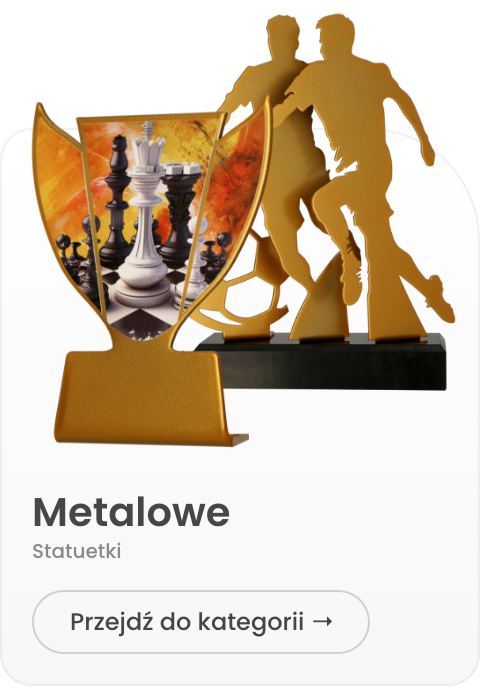 Statuetki metalowe