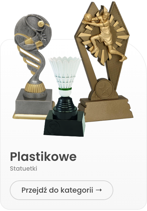 Statuetki plastikowe